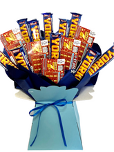 Load image into Gallery viewer, Yorkie & scratch card chocolate bouquet