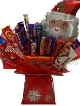 Load image into Gallery viewer, Extra large 25 bar mixed Christmas chocolate bouquet