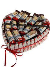Load image into Gallery viewer, Kinder chocolate heart - gift for any celebration