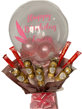 Load image into Gallery viewer, Luxury Extra large 18” balloon- Ferrero Rocher & lindor chocolate bouquet