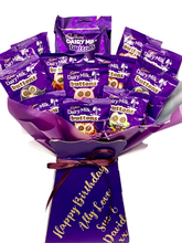 Load image into Gallery viewer, Personalised Cadbury’s chocolate bouquet