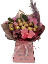 Load image into Gallery viewer, Pink Ferrero Rocher chocolate personalised gift