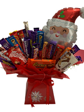 Load image into Gallery viewer, Extra large 25 bar mixed Christmas chocolate bouquet