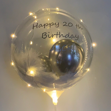 Load image into Gallery viewer, Hand Held Personalised Light Up Balloons