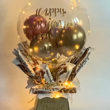 Load image into Gallery viewer, Deluxe Personalised light up balloon Bouquet
