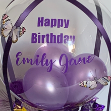 Load image into Gallery viewer, Personalised Chocolate Balloon Basket