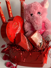 Load image into Gallery viewer, Valentines chocolate heart box