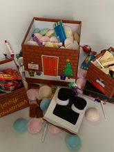 Load image into Gallery viewer, Personalised Christmas tower boxes packed full of pick & mix sweets