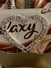 Load image into Gallery viewer, Xl Galaxy chocolate bouquet with sparkle large heart
