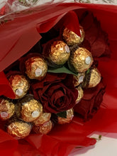 Load image into Gallery viewer, Beautiful Christmas Ferrero Rocher hand held bouquet