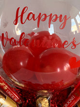 Load image into Gallery viewer, XL valentines personalised balloon chocolate bouquet