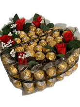 Load image into Gallery viewer, Extra large Ferrero Rocher chocolate heart
