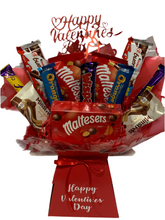 Load image into Gallery viewer, Valentines chocolate bouquet- valentines mixed chocolate gift
