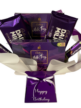 Load image into Gallery viewer, Personalised Dairy milk chocolate bouquet
