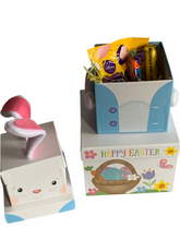 Load image into Gallery viewer, Easter bunny boxes filled with chocolates &amp; sweets
