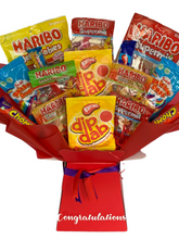 Load image into Gallery viewer, Personalised retro sweet bouquet- gift for any occasion
