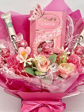 Load image into Gallery viewer, Personalised lindor &amp; galaxy chocolate bouquet- gift for birthday Mother’s Day thank you
