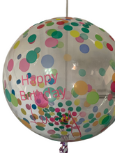 Load image into Gallery viewer, Personalised confetti balloon gifts- personalised gifts gift for any occasion
