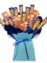 Load image into Gallery viewer, Yorkie &amp; scratch card chocolate bouquet
