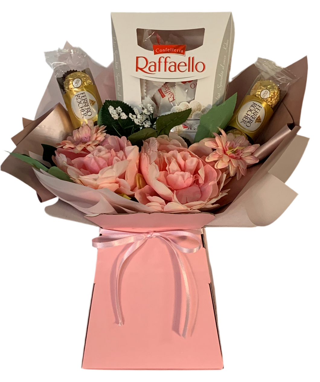 Raffaello chocolate bouquet- gift for any celebration