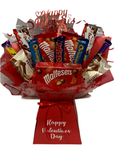 Load image into Gallery viewer, Valentines chocolate bouquet- valentines mixed chocolate gift
