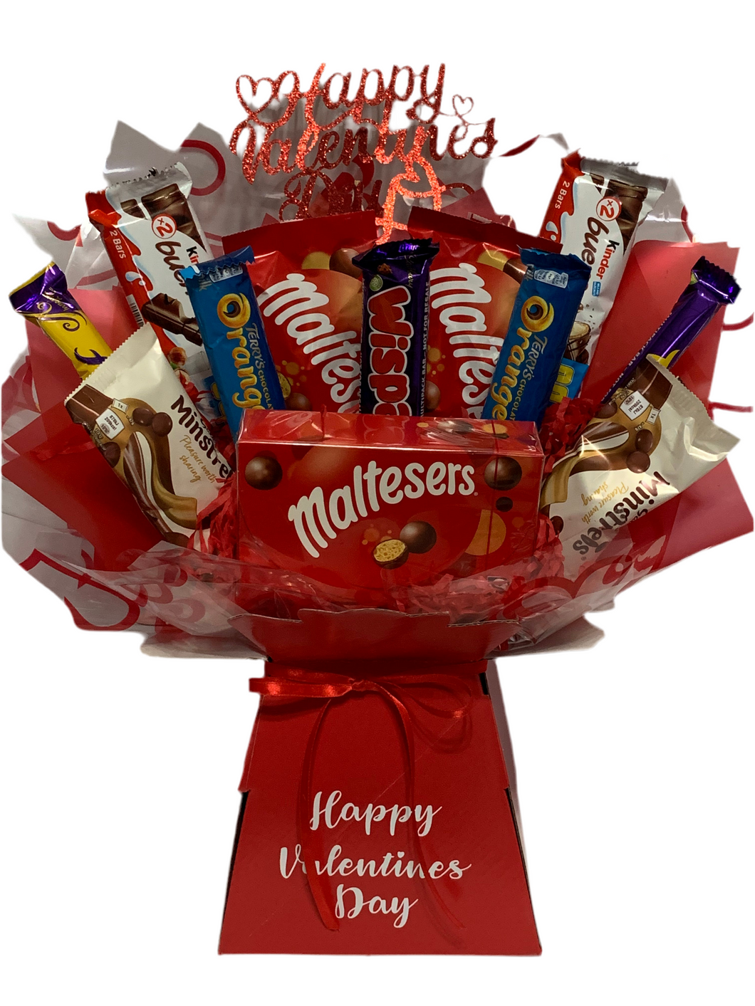 Valentines chocolate bouquet- valentines mixed chocolate gift