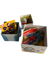 Load image into Gallery viewer, Easter bunny boxes filled with chocolates &amp; sweets
