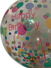 Load image into Gallery viewer, Personalised confetti balloon gifts- personalised gifts gift for any occasion
