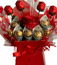 Load image into Gallery viewer, chocolate bouquet- valentine  gift
