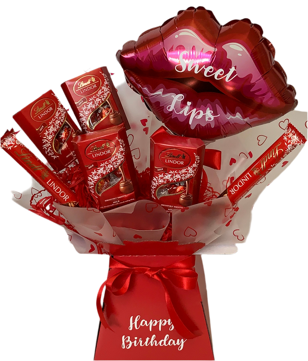 Sweet lips lindor chocolate bouquet