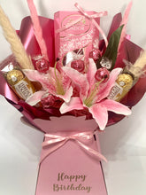 Load image into Gallery viewer, Luxury pampas grass lindor chocolate bouquet- personalised gift for any celebration

