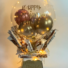 Load image into Gallery viewer, Deluxe Personalised light up balloon Bouquet
