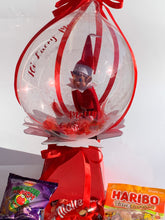 Load image into Gallery viewer, Large 18” personalised elf balloon with sweet treats inside
