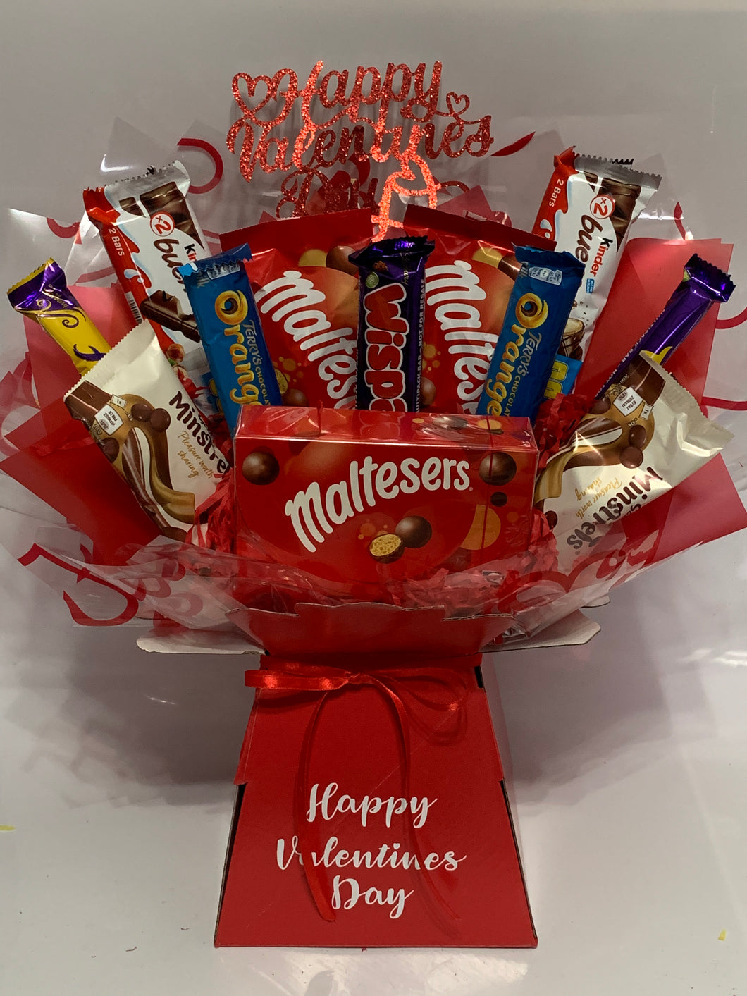 Valentines chocolate bouquet deals